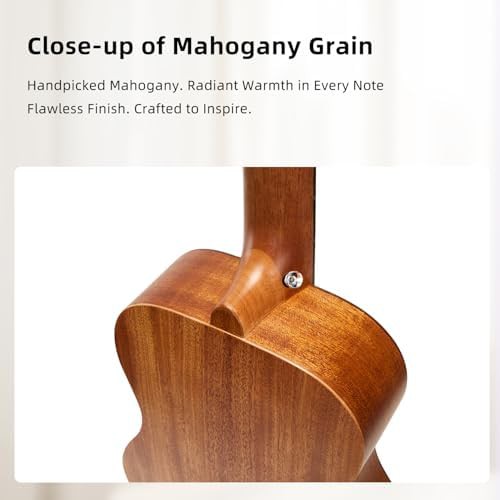 Solid mahogany 30 inch baritone ukulele — photo 4